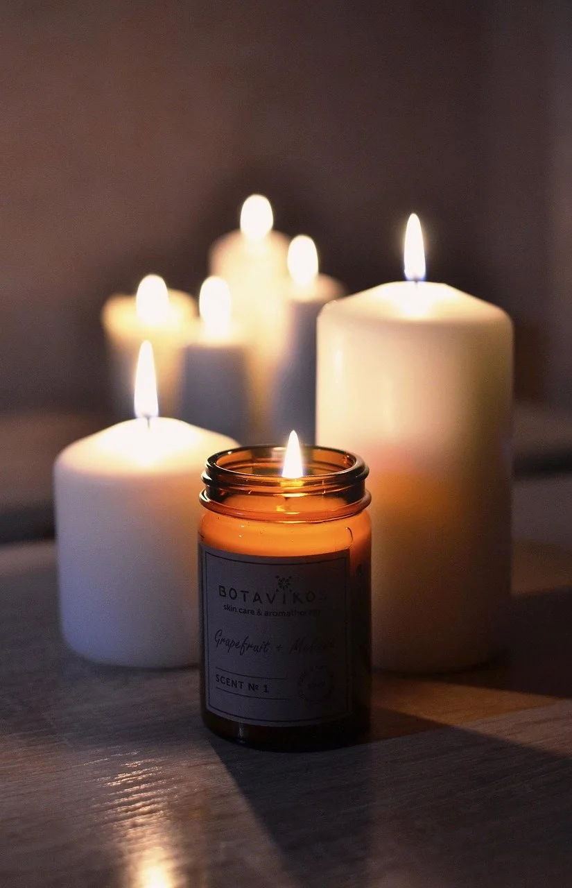 Cinnamon spice candle